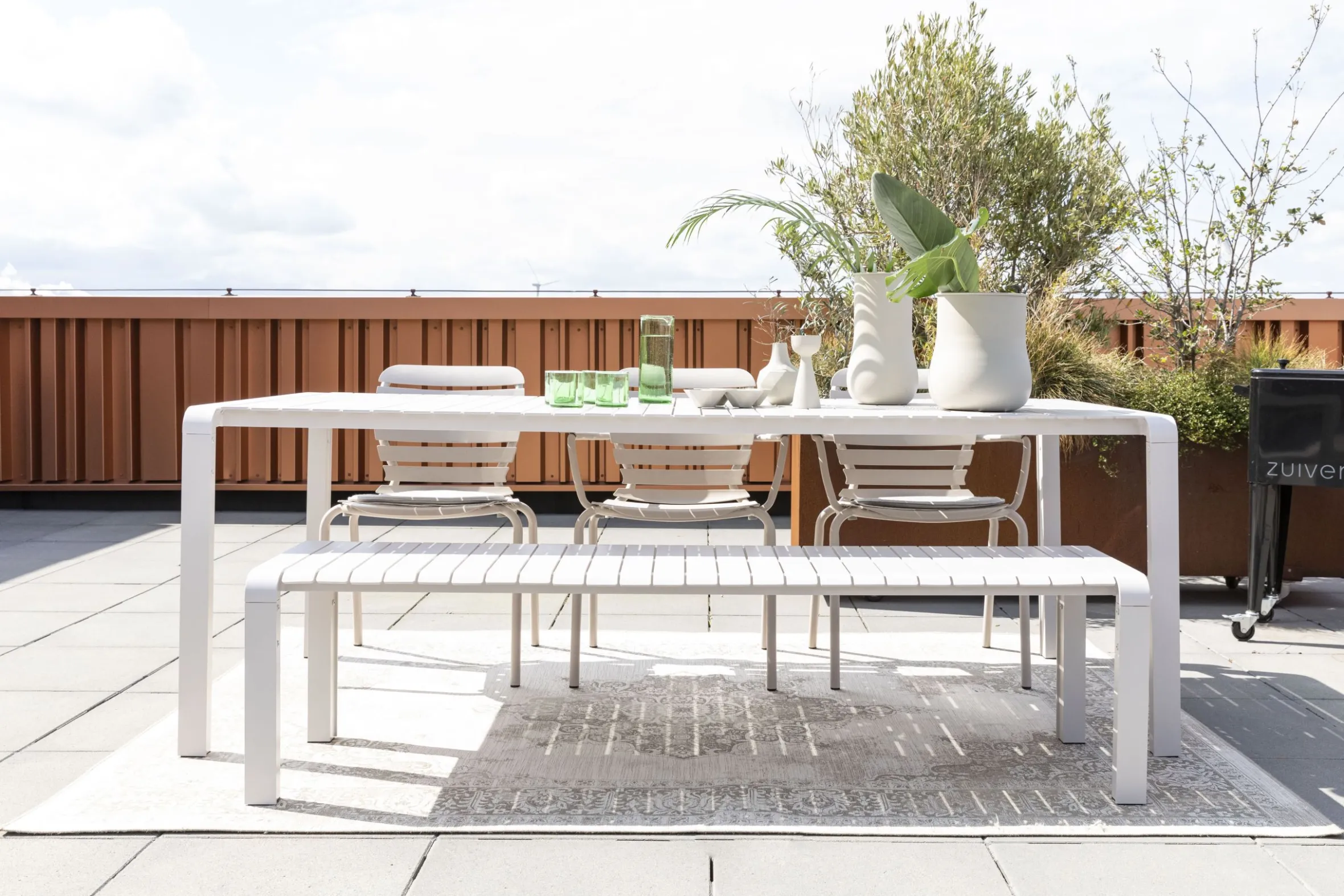 Outdoor Teppich Coventry Persermuster Beige 170 x 240