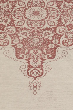 Outdoor Teppich Coventry Persermuster Rot 170 x 240