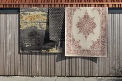 Outdoor Teppich Coventry Persermuster Rot 170 x 240