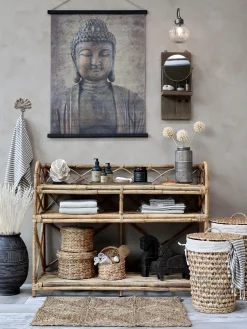 Rattan Konsole Badregal Bohemian Harmony Nature 120