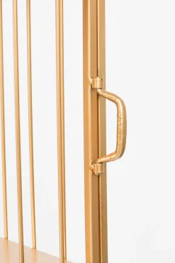 Regal Unlock Me Metall Gold Vogelkäfig