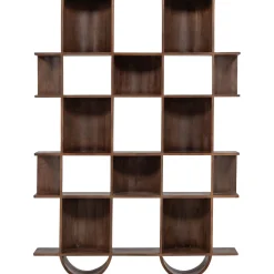 Retro Bücherregal Standegal Raumteiler Sinne Mangoholz