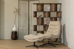 Retro Bücherregal Standegal Raumteiler Sinne Mangoholz