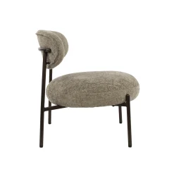 Retro Cocktailsessel Round in Cargo Sand