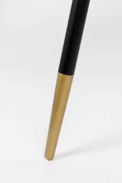 Retro Couchtisch Denise Beistelltisch Coffe Table Messing Brass Ø 60