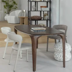 Retro Esstisch Fiore Organic Mangholz 190 cm