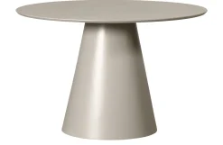 Retro Esstisch Jorre Rund Antik Beige/Grau 120