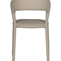 Retro Esszimmerstuhl Lederstuhl Noble Komplettbezug Kunstleder Beige