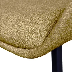 Retro Esszimmerstuhl Schalenstuhl Parade 2er Set Senf