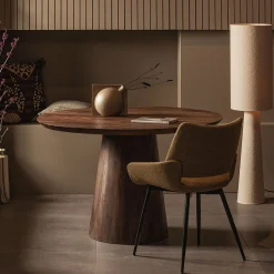 Retro Esszimmerstuhl Schalenstuhl Parade 2er Set Senf