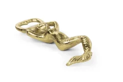 Retro Flaschenöffner Kapselheber Mermaid Gold