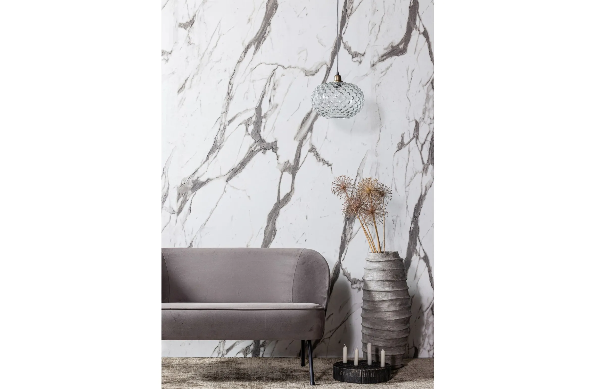 Retro Hängelampe Bubbles Glas in zwei verschiedenen Farben