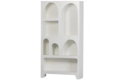 Retro Regal Organic Caz Kabinett Weiß Breit 100 cm