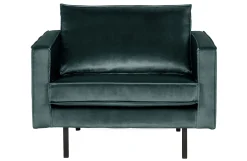 Retro Samtsessel Rodeo 1-Sitzer verschiedene Farben