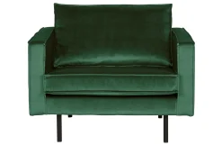 Retro Samtsessel Rodeo 1-Sitzer verschiedene Farben