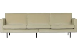 Retro Samtsofa Rodeo 3-Sitzer Pistazie