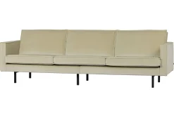 Retro Samtsofa Rodeo 3-Sitzer Pistazie