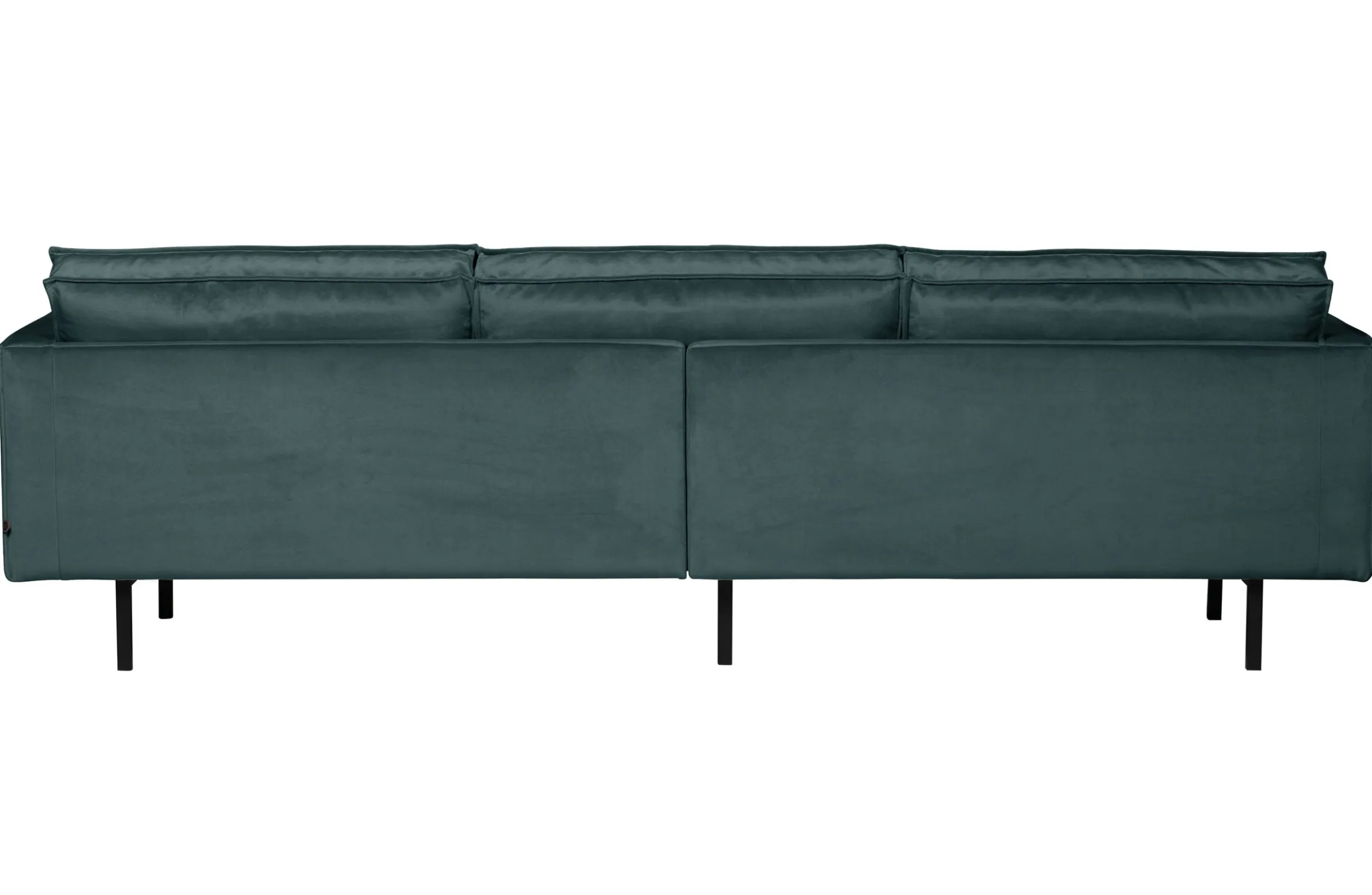 Retro Samtsofa Rodeo 3-Sitzer Teal