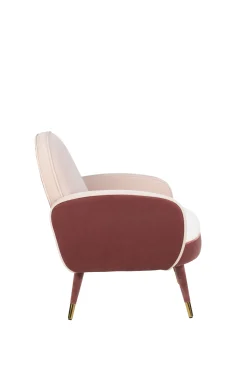 Retro Sessel Cocktailsessel SAM Rosa Lounger