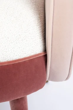 Retro Sessel Cocktailsessel SAM Rosa Lounger