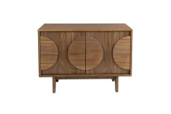 Retro Sideboard Groove Walnuss oder Eiche 2/3türig