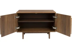 Retro Sideboard Groove Walnuss oder Eiche 2/3türig