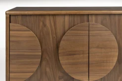 Retro Sideboard Groove Walnuss oder Eiche 2/3türig