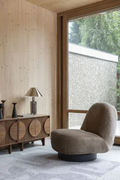 Retro Sideboard Groove Walnuss oder Eiche 2/3türig