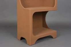 Retro Standregal Bücherregal Dundee Terracotta L