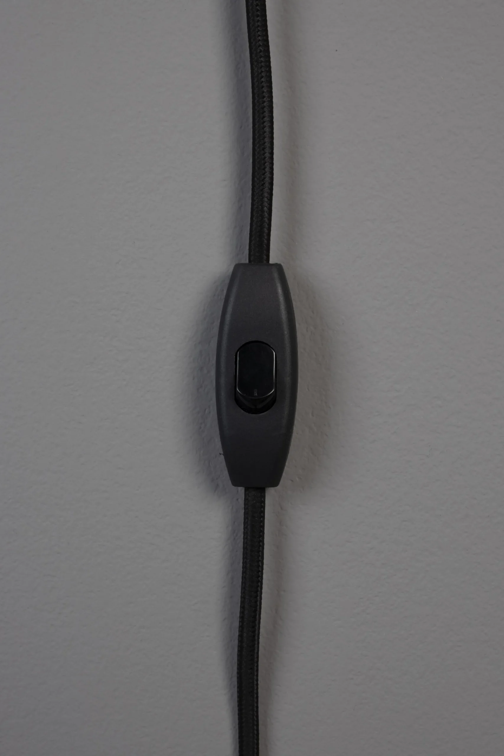 Retro Tischlampe Virgil Schwarz Weiß 60 cm