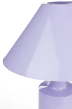 Retro Tischlampe Wonders Shiny Lilac Metall 53 cm