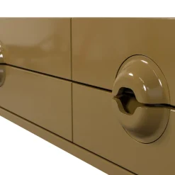 Retro TV-Board Lowboard Merge Olivgrün