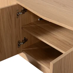 Retro TV-Board Sideboard Zuma 200 cm Eichenfurnier