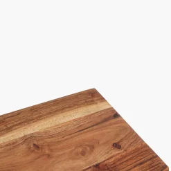 Schneidebrett Servierbrett aus beständigem Akazienholz Geölt 45 x 25 cm