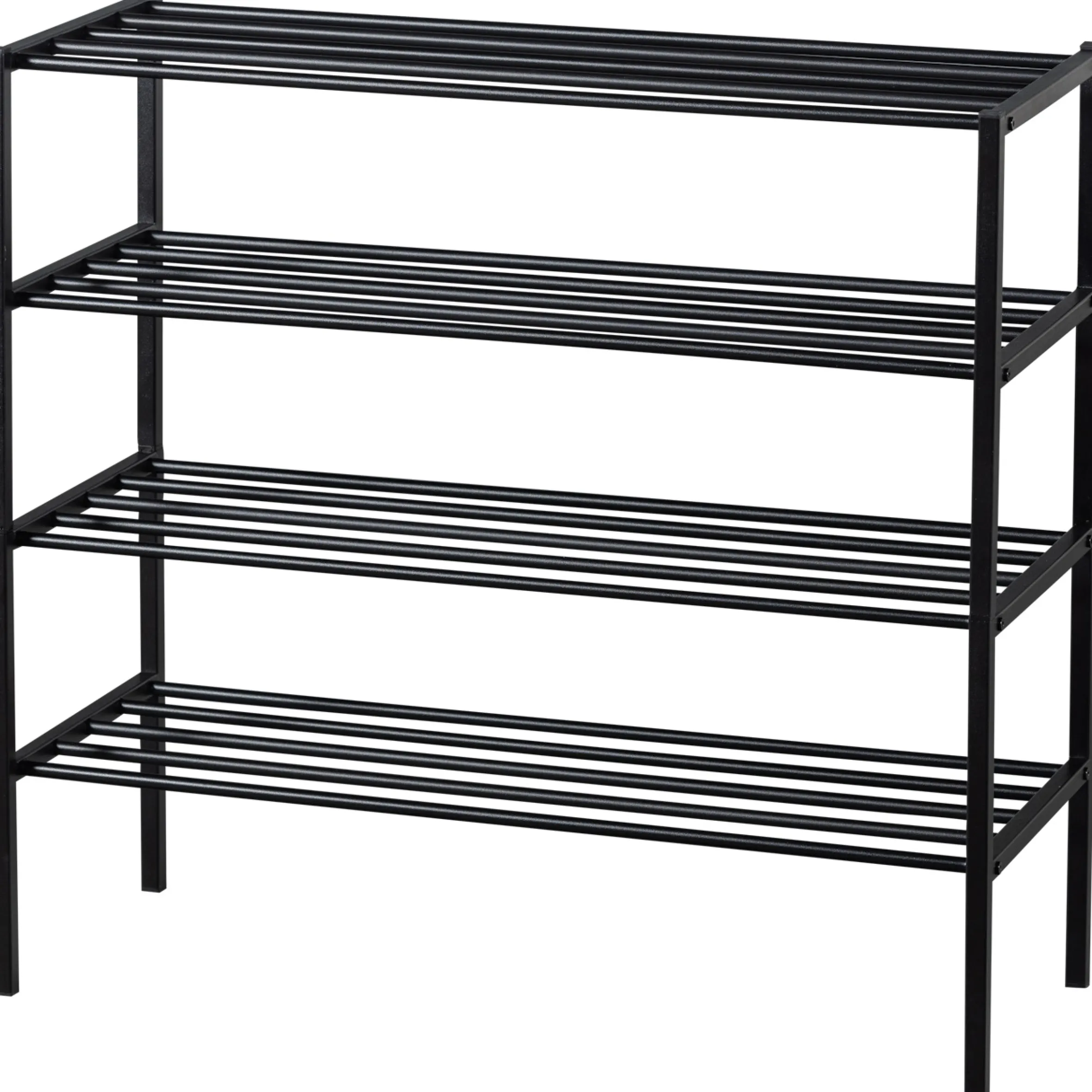 Schuhregal Industrial Ferro Metall Schwarz 80