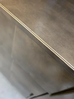 Sideboard Hanna Metall Gold Art Déco - Altgold