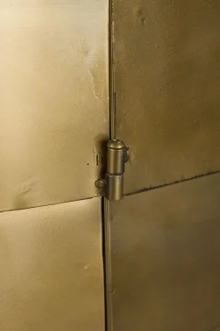 Sideboard Hanna Metall Gold Art Déco - Altgold