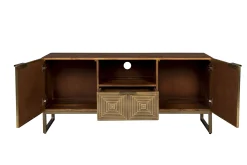 Sideboard TV-Board Volan Gold Art Deco 140