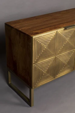 Sideboard TV-Board Volan Gold Art Deco 140