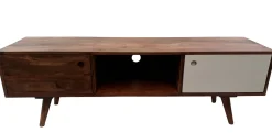 Sideboard Vintage Oslo TV Board Sheesham Massivholz 140