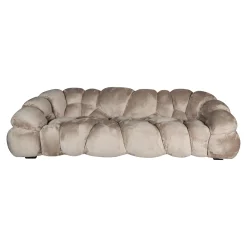 Sofa Cloudy Comfort Kunstfell Beige