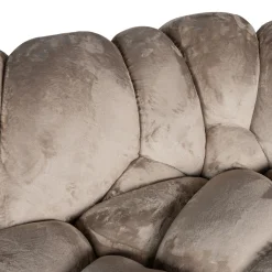 Sofa Cloudy Comfort Kunstfell Beige
