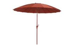 Sonnenschirm Sunbrella Sunshine mit Standfuß Marsala