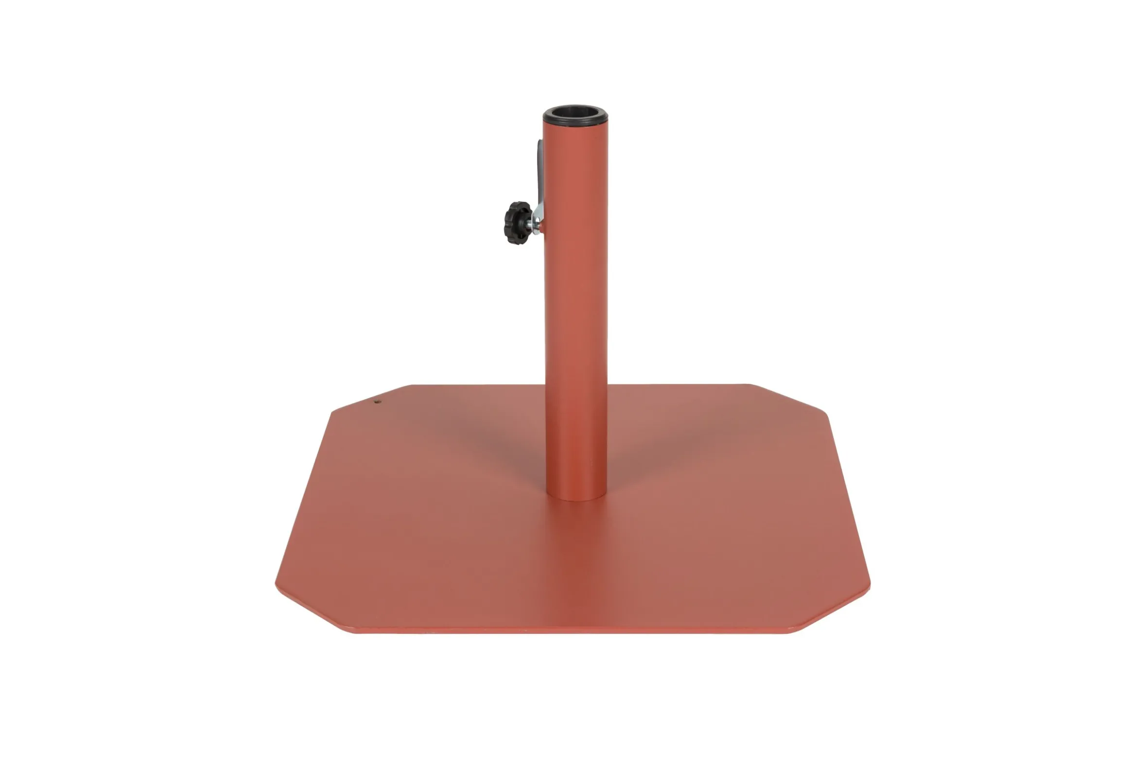 Sonnenschirm Sunbrella Sunshine mit Standfuß Marsala