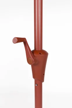 Sonnenschirm Sunbrella Sunshine mit Standfuß Marsala