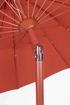 Sonnenschirm Sunbrella Sunshine mit Standfuß Marsala