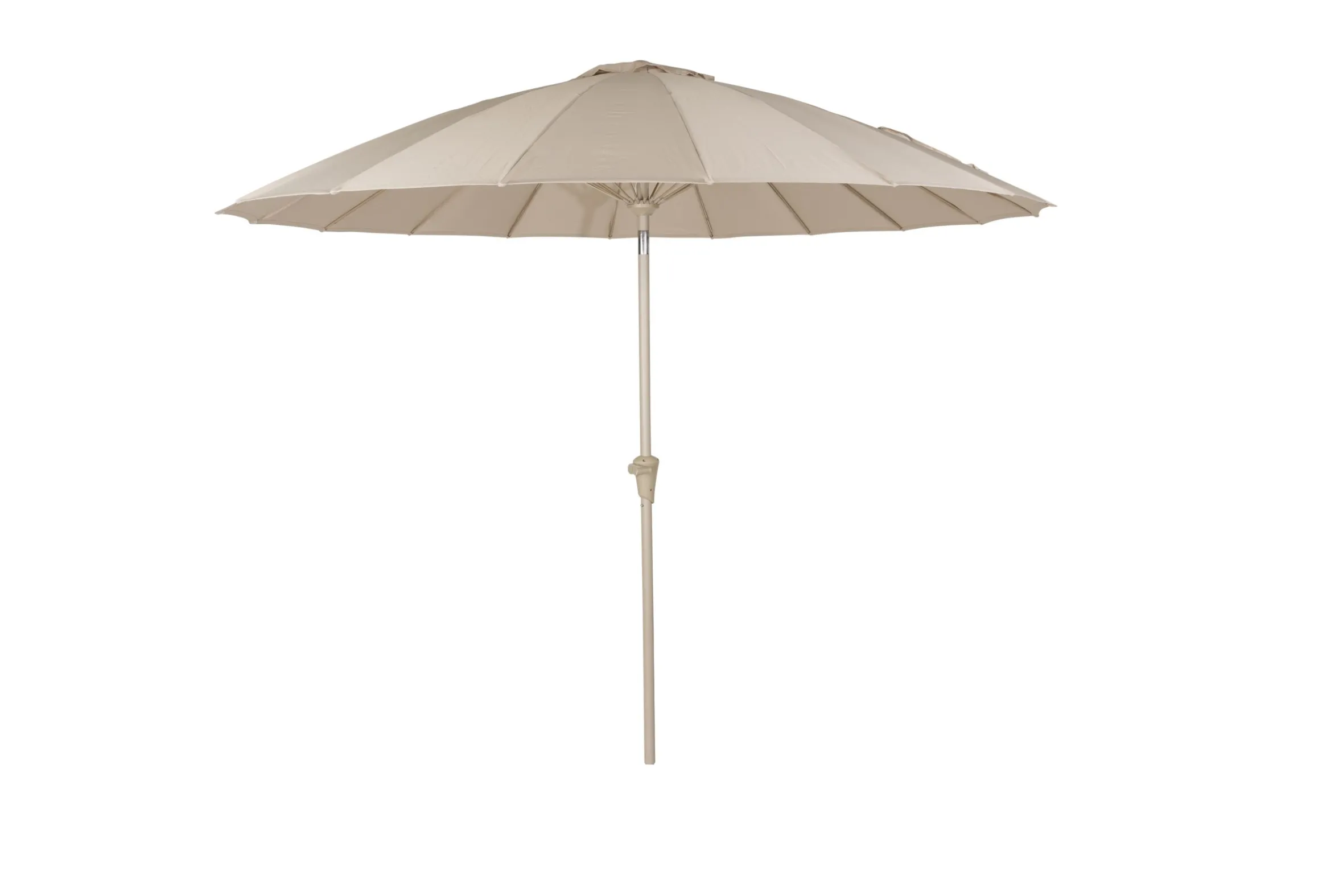 Sonnenschirm Sunbrella Sunshine mit Standfuß Brown Rice