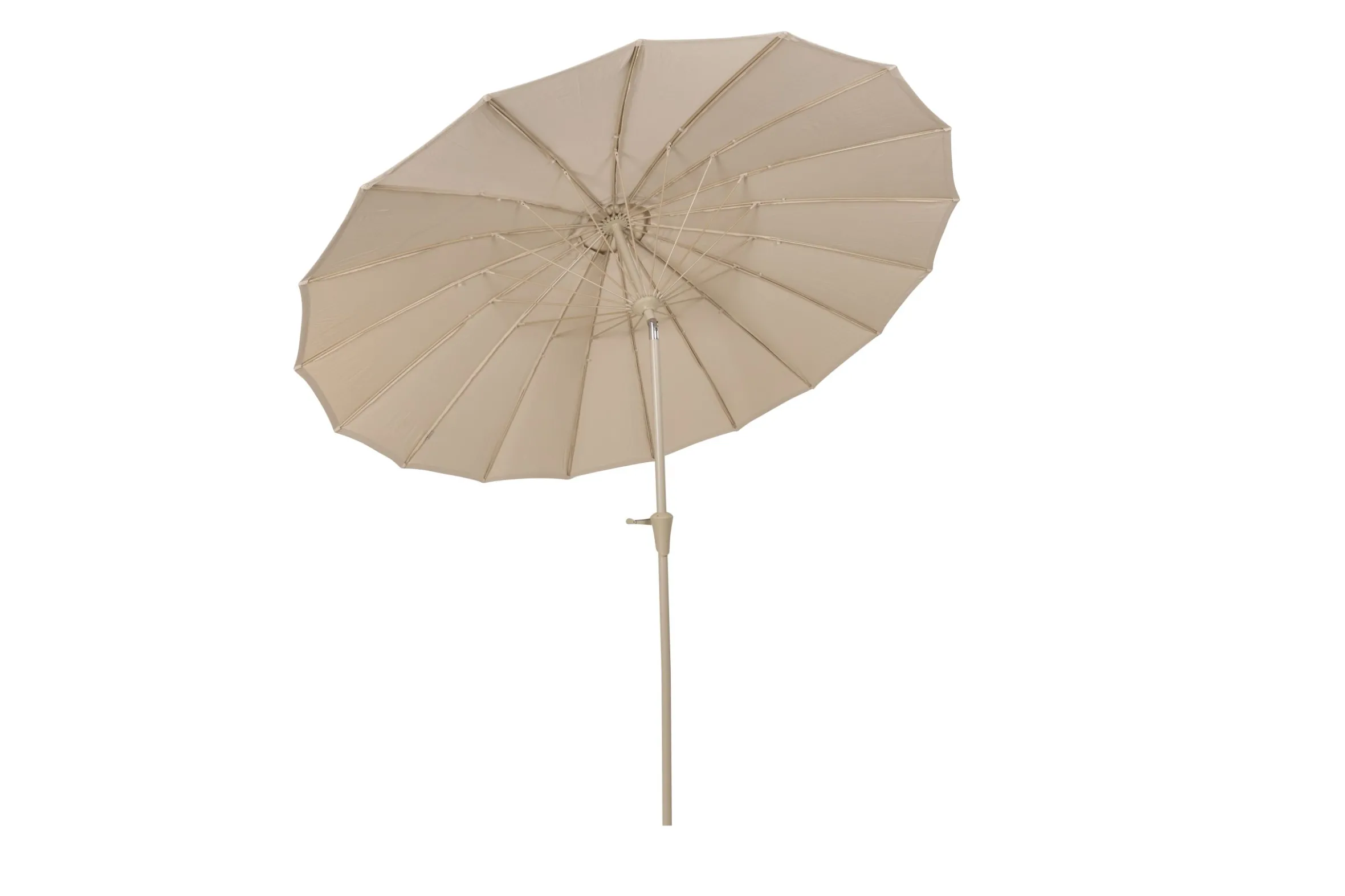 Sonnenschirm Sunbrella Sunshine mit Standfuß Brown Rice