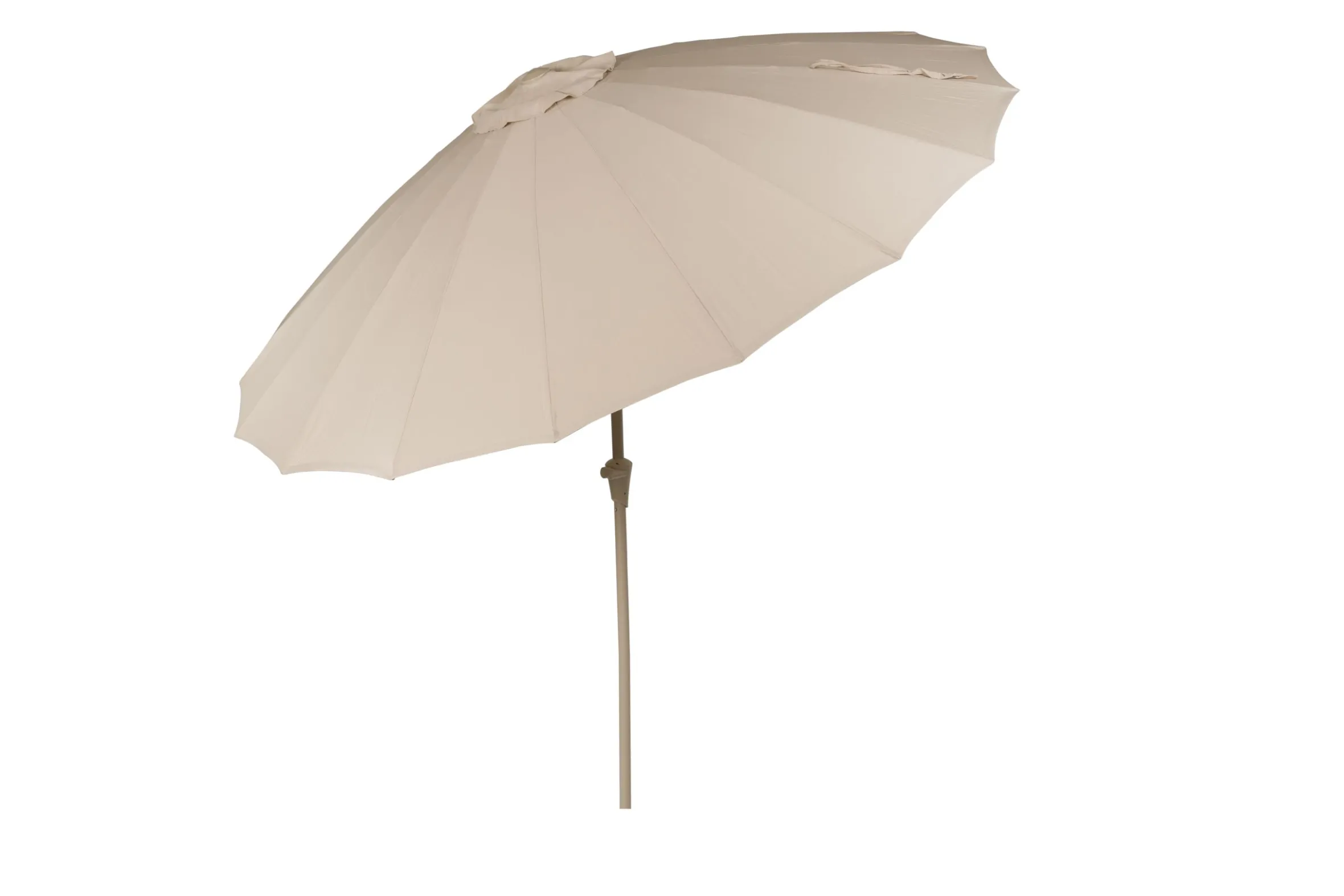 Sonnenschirm Sunbrella Sunshine mit Standfuß Brown Rice