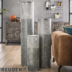 Stehlampe Industrial Zylinder Betonoptik 120 cm